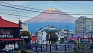 4K・ Fujinomiya city - mt. Fuji views and yakisoba - walk and promotion・4K HDR