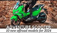 10 New Adventure Style Scooters for 2024 (Review with Prices & Specifications)