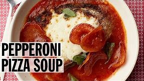 Pepperoni Pizza Soup | Food Network