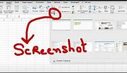 WOW! Find Out How to Instantly Insert Screenshots into Your Excel Spreadsheets!