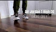 Unboxing|Review|Crewkicks|Air Jordan 1 High OG'SMOKE GREY'