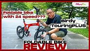Birdy TouringPLUS Foldable Bicycle Review: 24 Speed Foldable Bike!!!
