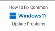 Getting error code 0x80070005 when upgrading to Windows 11