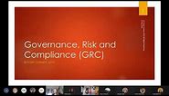 2021 Governance, Risk and Compliance - Introduction