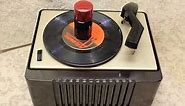 RESTORED VINTAGE 1953 RCA 45 RPM MODEL 45EY2 RECORD PLAYER