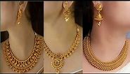 Gorgeous south Indian Gold necklace set designs and latest collection
