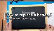 How to replace a battery on Acer Chromebook