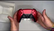 DualSense PS5 Volcanic Red Controller Unboxing