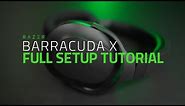 Razer Barracuda X | Setup Tutorial