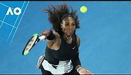 Safarova v Williams match highlights (2R) | Australian Open 2017