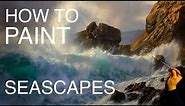 How to paint a seascape: EPISODE TWO | How to paint waves and water