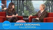 Zooey Deschanel Talks ‘New Girl’ on the ‘Ellen’ Show