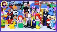 Lego Disney Minifigures Set meet Disney Princesses Build Review Silly Play - Kids Toys