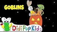 Goblins (Funny Halloween Song) | Cocomelon Cricket Song by DidiPop Kids