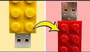 USB Flash Drive Challenge - 3D Printed vs Original LEGO