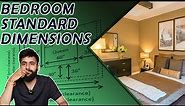 Bedroom Standard Dimensions In Interior Design