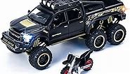 Toy Trucks Pickup Model Cars F150 Metal Diecast Cars Trucks for 3 Year Old Boys and up (Black)
