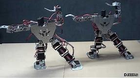 Programmable Humanoid Robot Arduino Compatible - Robot Gymnastics
