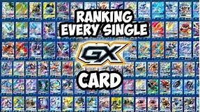 Ranking Every Single GX Pokemon Card From Worst to Best!