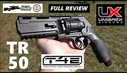 Umarex TR50 (.50 caliber) T4E Revolver - Full Review - Co2 Pistol for Non Lethal Self Defense