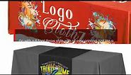 6ft Printed Table Covers | Create your Logo Tablecloth | Table Covers Your Logo Or Design