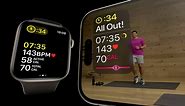 Apple Watch Series 8 [GPS 45mm] Smart Watch w/Silver Aluminum Case with White Sport Band - M/L. Fitness Tracker, Blood Oxygen & ECG Apps, Always-On Retina Display, Water Resistant