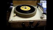 Repair of a 1961 Airline kid's record player