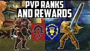 Classic WoW: PvP Ranks And Rewards!