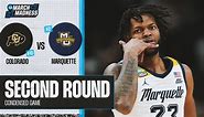 Marquette vs. Colorado - Second Round NCAA tournament extended highlights