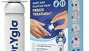 Dr. Yglo Wart and Plantar Wart Removal | 18 Applications | Drug-Free Cryo Freeze Therapy with Precision Applicator | Fast and Effective Freeze Treatment for Feet and Hands