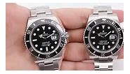 Real vs Fake #watches #luxurywatch #rolexwatches #men #gifmen | Watches Luxury