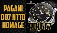 ⭐PAGANI DESIGN Pd1667⭐ Seamaster NTTD Homage ⭐ Watch Review | The Watcher