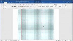 How to Get Graph Paper in Word