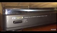 Review of the AIWA PX-E850 Turntable