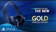 Gold Wireless Headset | Features and Enhancements | PlayStation