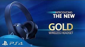 Gold Wireless Headset | Features and Enhancements | PlayStation