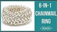 6-in-1 Chainmail Ring Tutorial - Beaducation.com