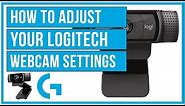 How To Adjust Your Logitech Webcam Settings - Full Tutorial