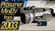 Canon GL2 -- The $3,000 MiniDV Camcorder from 2003!