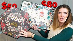 I Bought The Most EXPENSIVE Art ADVENT Calendars...worth your $$$ ?