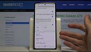 How to Change Screenshot Format in SAMSUNG Galaxy A72 - Screenshot Settings
