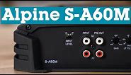 Alpine S-A60M compact mono subwoofer amp | Crutchfield
