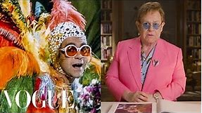 Elton John Breaks Down 14 Looks From 1968 to Now | Life in Looks | Vogue
