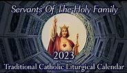 Servants Of The Holy Family 2023 Liturgical Calendar