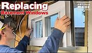 How To Replace A Basement Window / DIY Home Improvement / Step by Step Window Installation