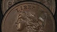 #Shorts 1793 1/2¢ Liberty Cap TYPE 1, FACING LEFT