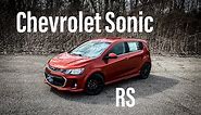 2020 Chevrolet Sonic RS Hatchback- FULL Walk Around and Review