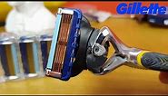 Gillette Fusion5 ProGlide Razor Blades (Unboxing) Shaving blades for men 4x refill pack
