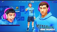 Surprising Little Brother With His Own ICON Skin in OG Fortnite!
