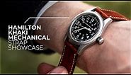 The Ultimate Way To Customise Your Watch! - Hamilton Khaki Mechanical Strap Showcase by WatchGecko